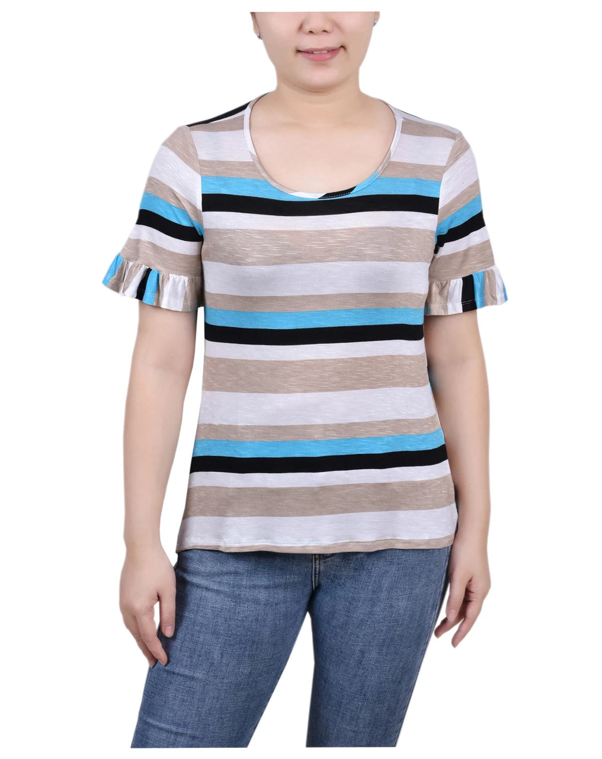Women's Short Bell Sleeve Top