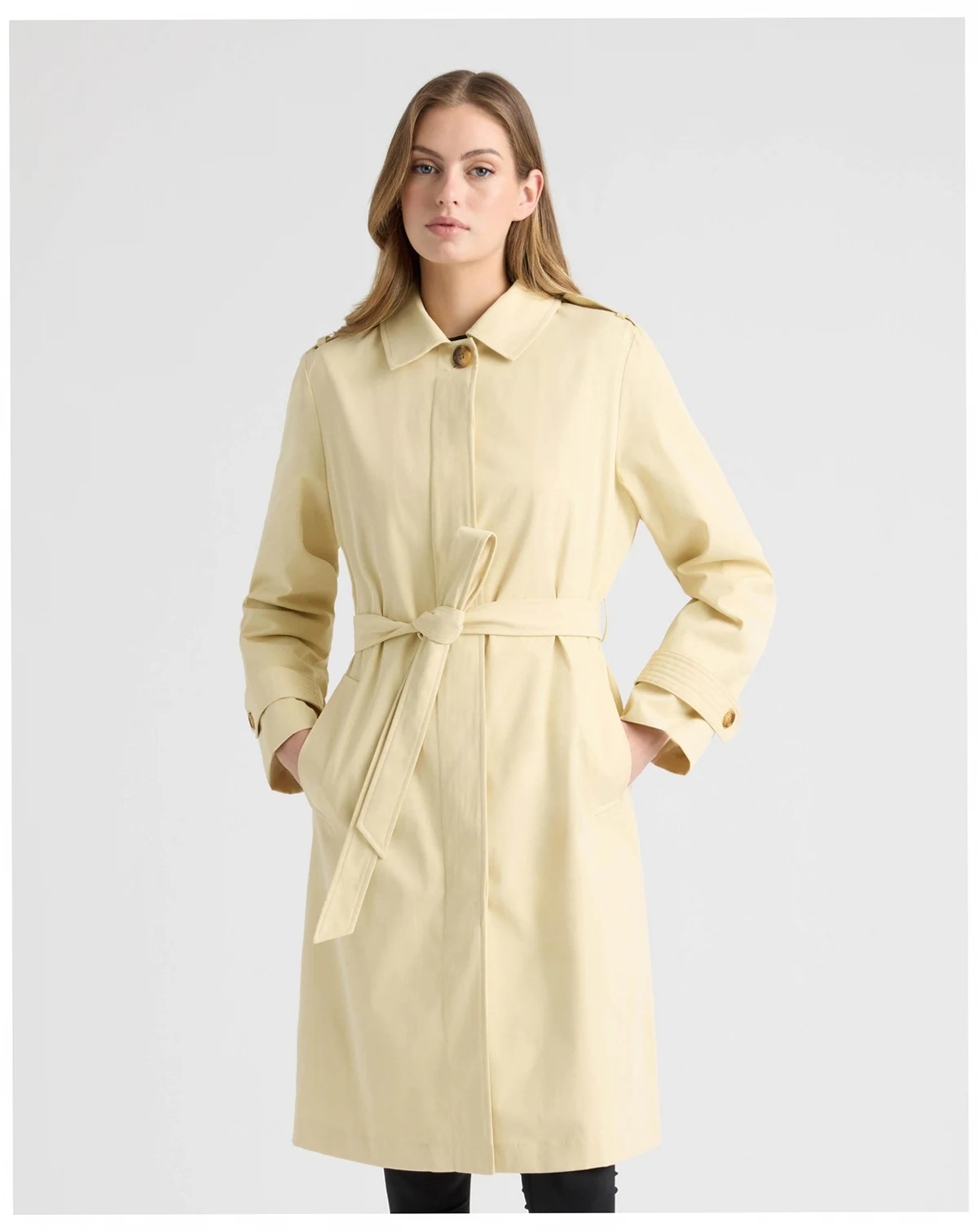 Women's Double Breasted Trench Coat