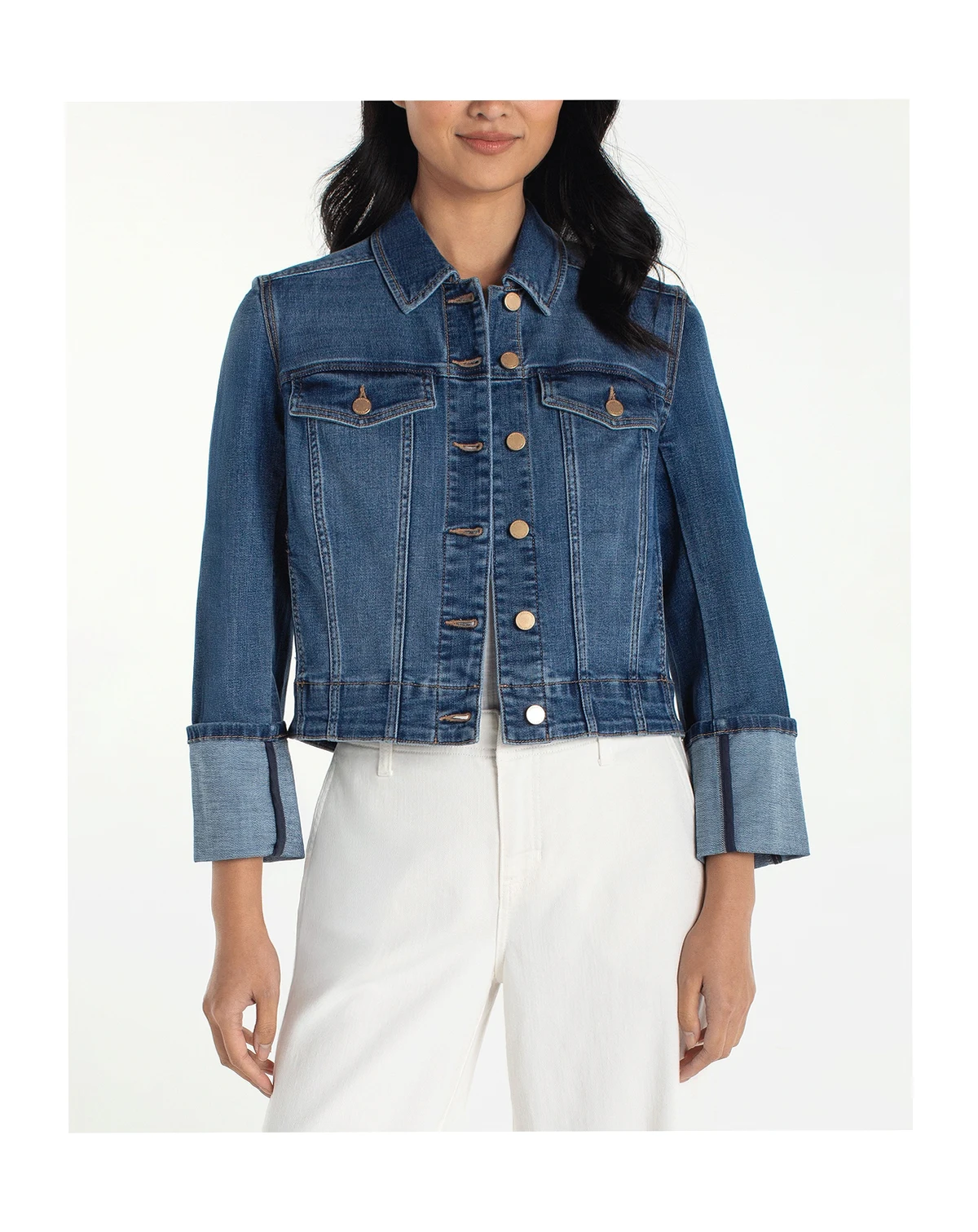 Women's Collared Trucker Jacket