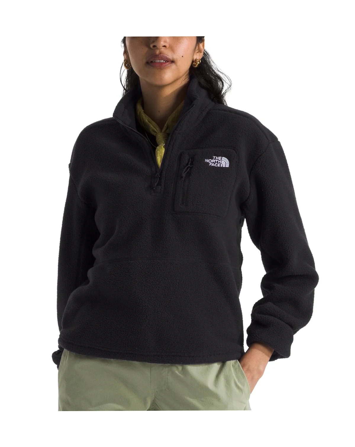 Yumiori Quarter-Zip Fleece Sweatshirt