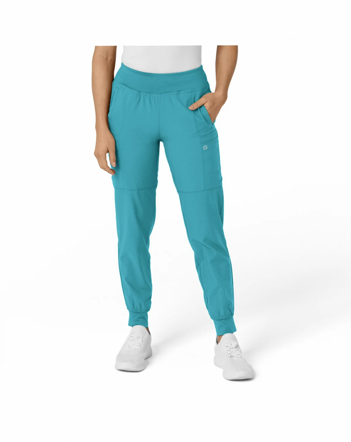 Petite W123 Comfort Waist Cargo Jogger Scrub Pant