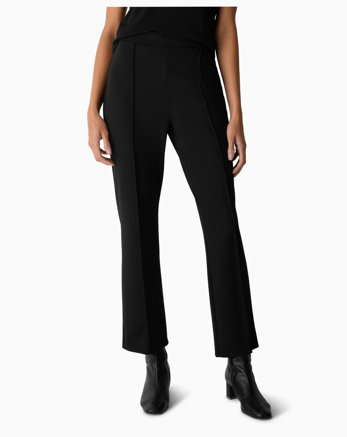 Petite High Waisted Ankle Kick Pants