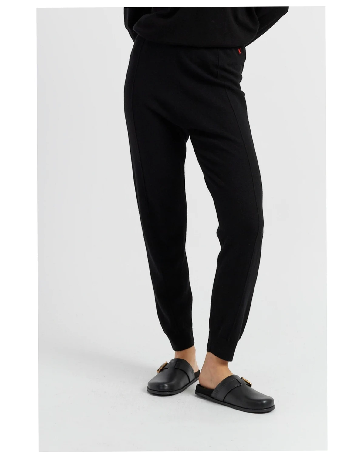 Women's Wool Cashmere Cuffed Joggers