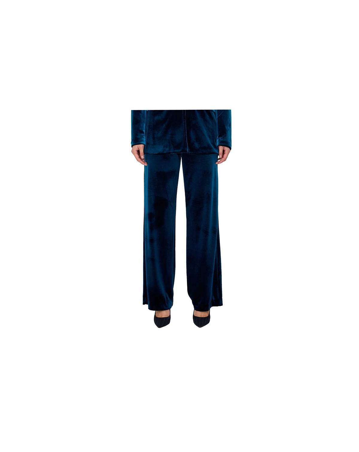 Women's Valerie Straight Leg Velvet Trouser