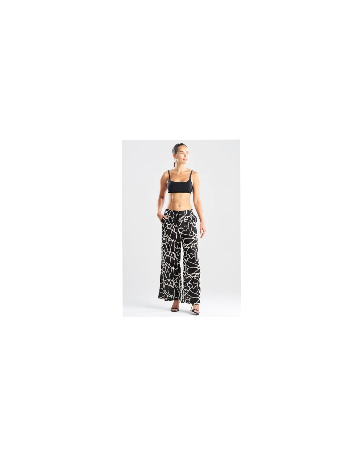 Women's Butterfly Embroidery Pants