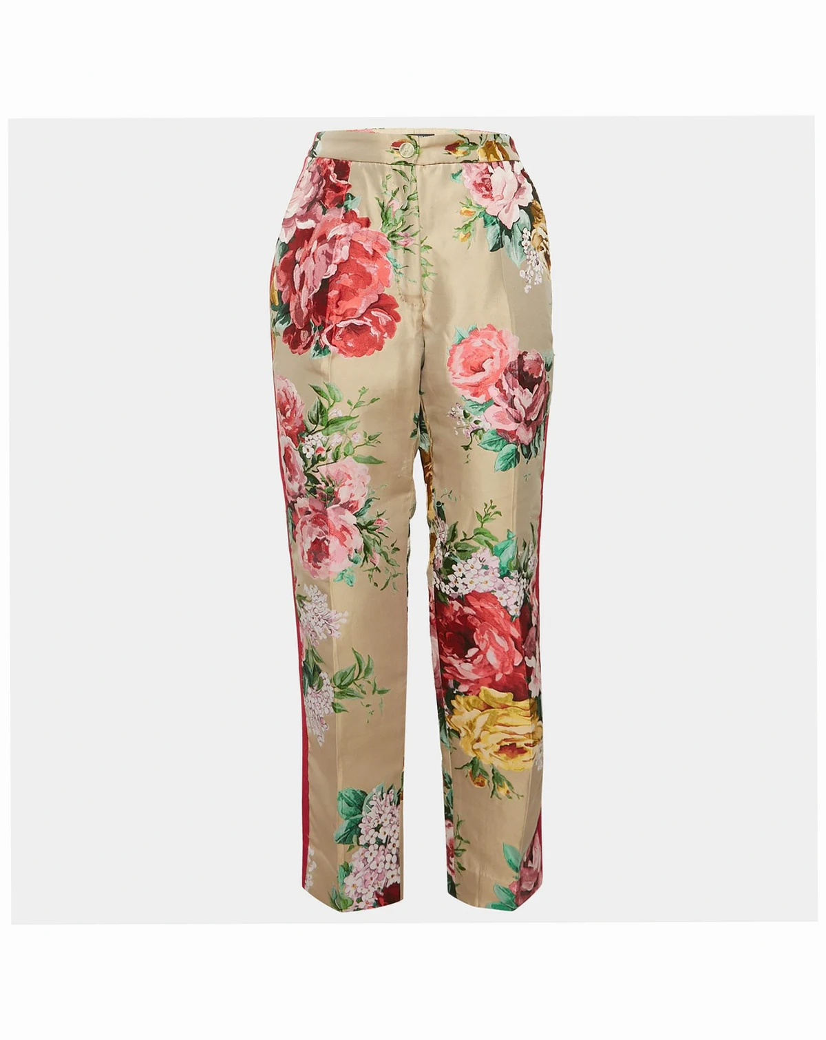 Women's Floral Jacquard Tailored Pants