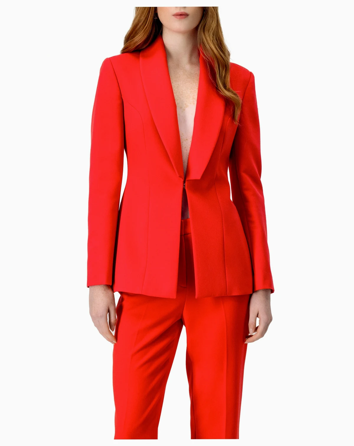 Women's Blazer with Shawl Lapel