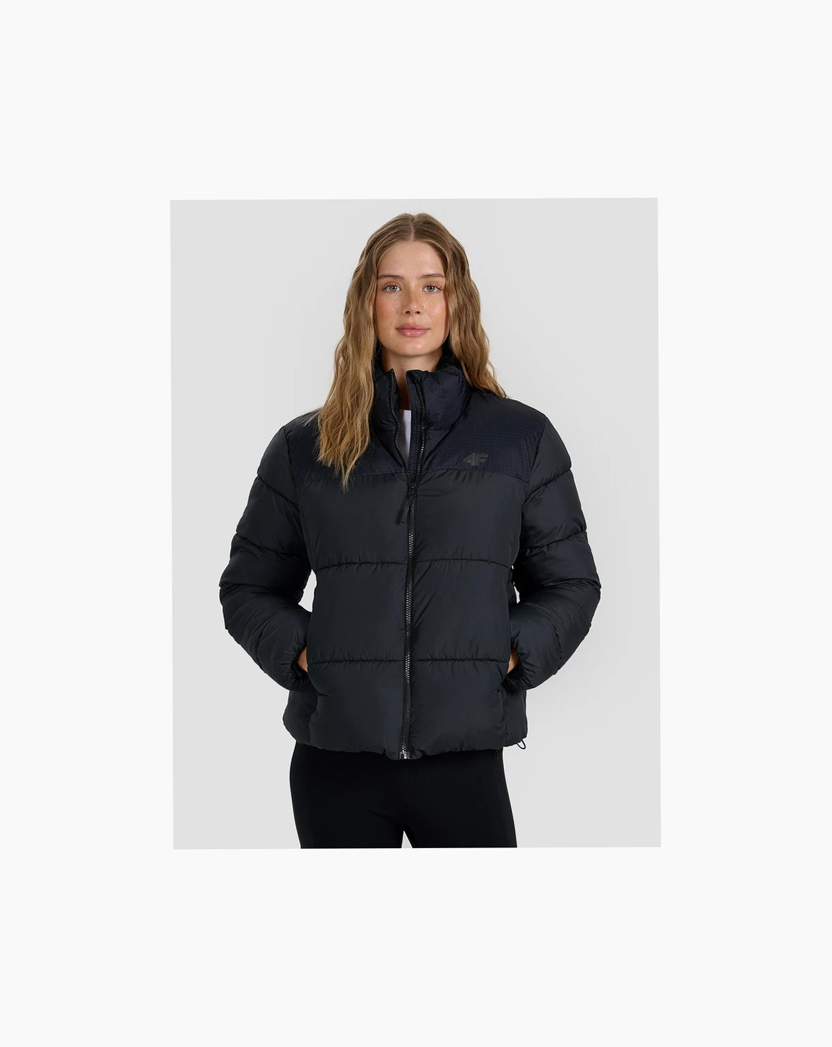 Women's Padded Jacket With Synthetic Filling