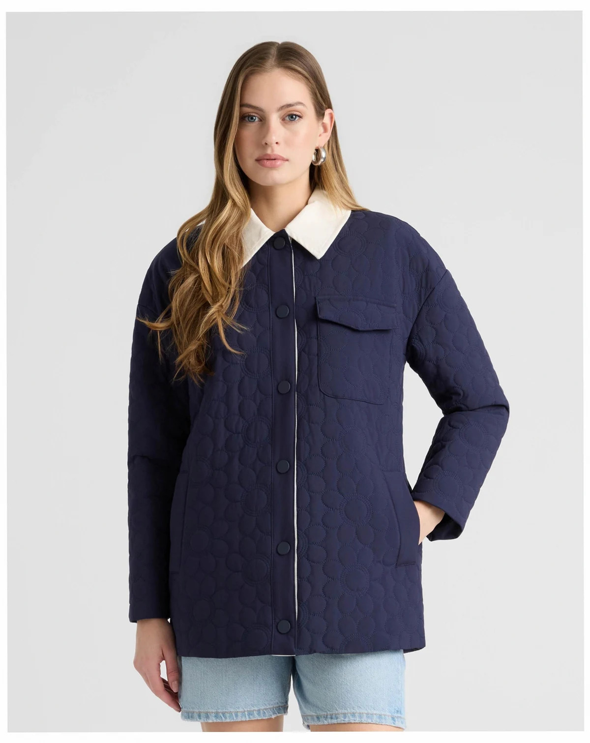 Women's Daisy Quilted Puffer Jacket