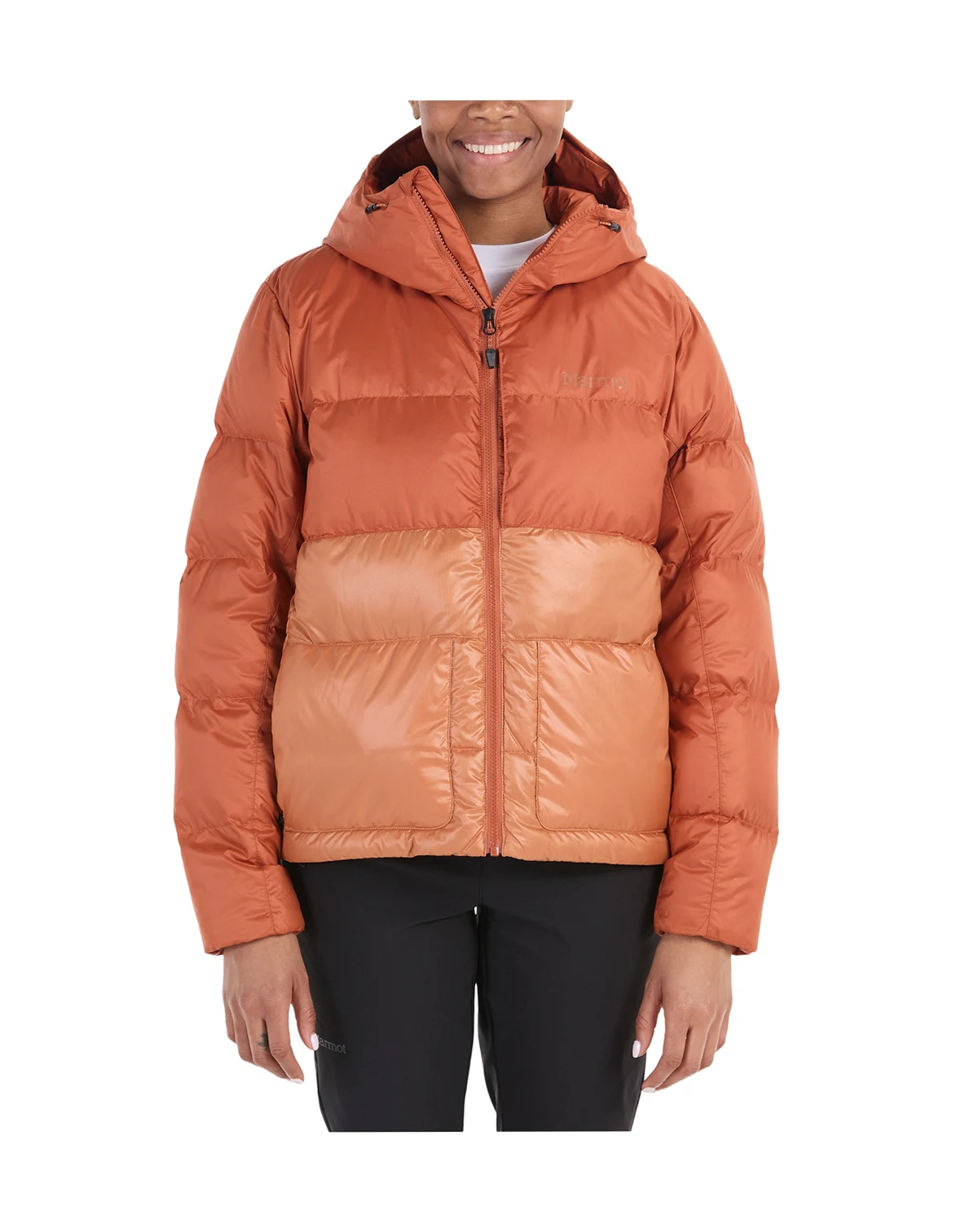 Women's Guides Hooded Zip-Front Down Coat