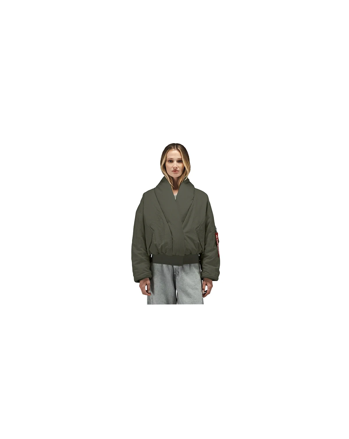 Women's Shawl Collar Flight Jacket W