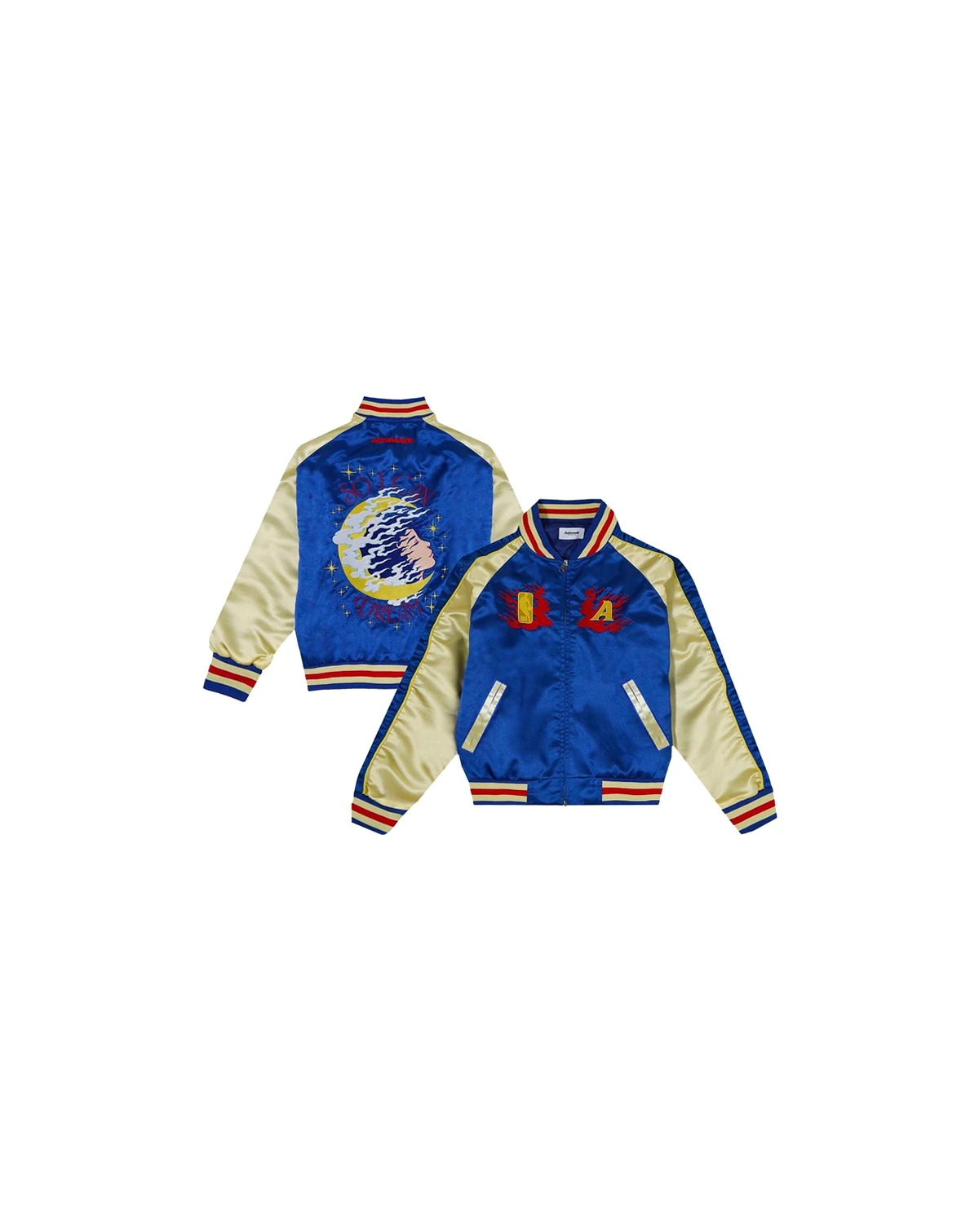 x NBA Men's and Women's Blue/Cream Asian Pacific Islander Dreamer Full-Zip Jacket