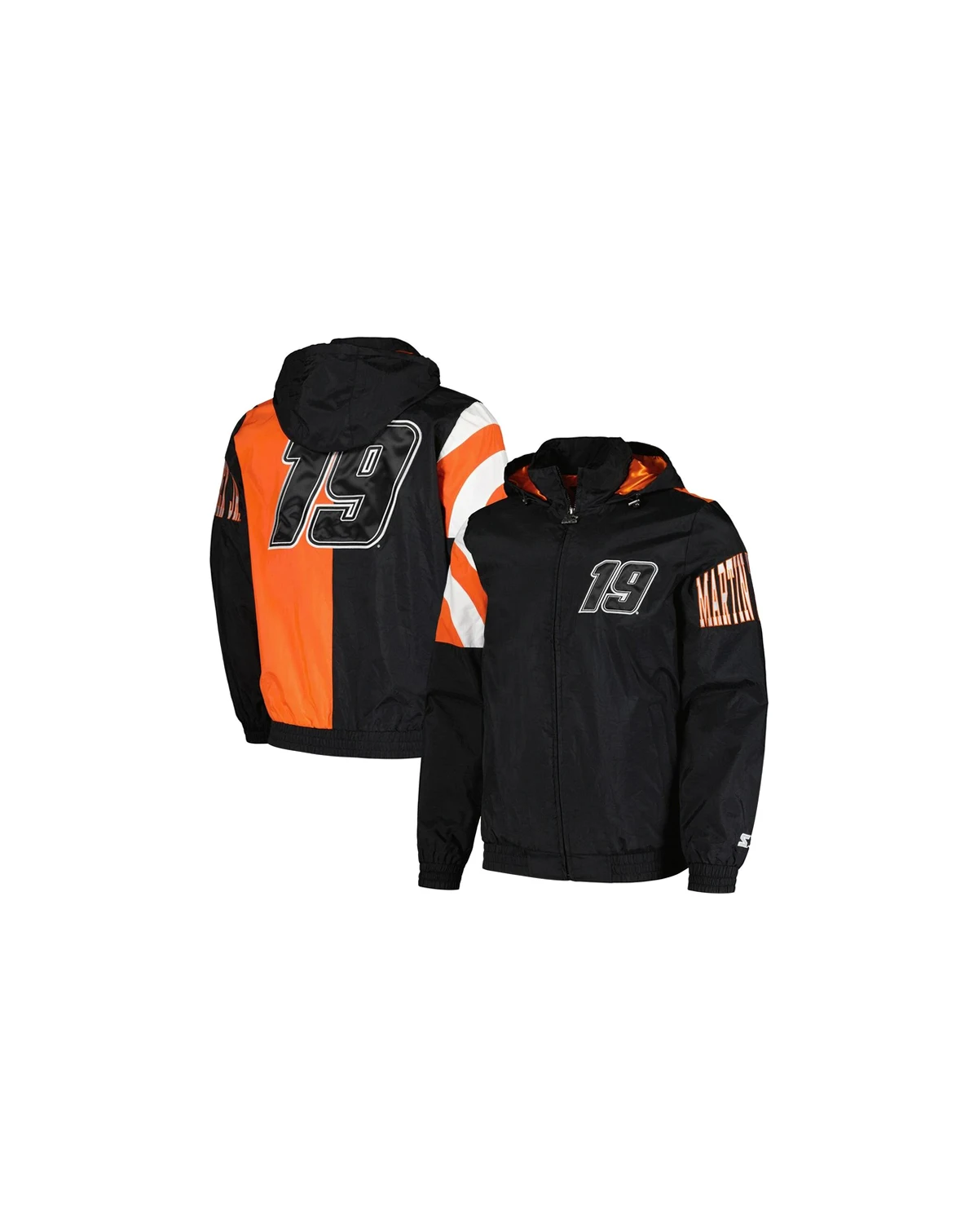 Men's Black Martin Truex Jr Red Zone Full-Zip Jacket