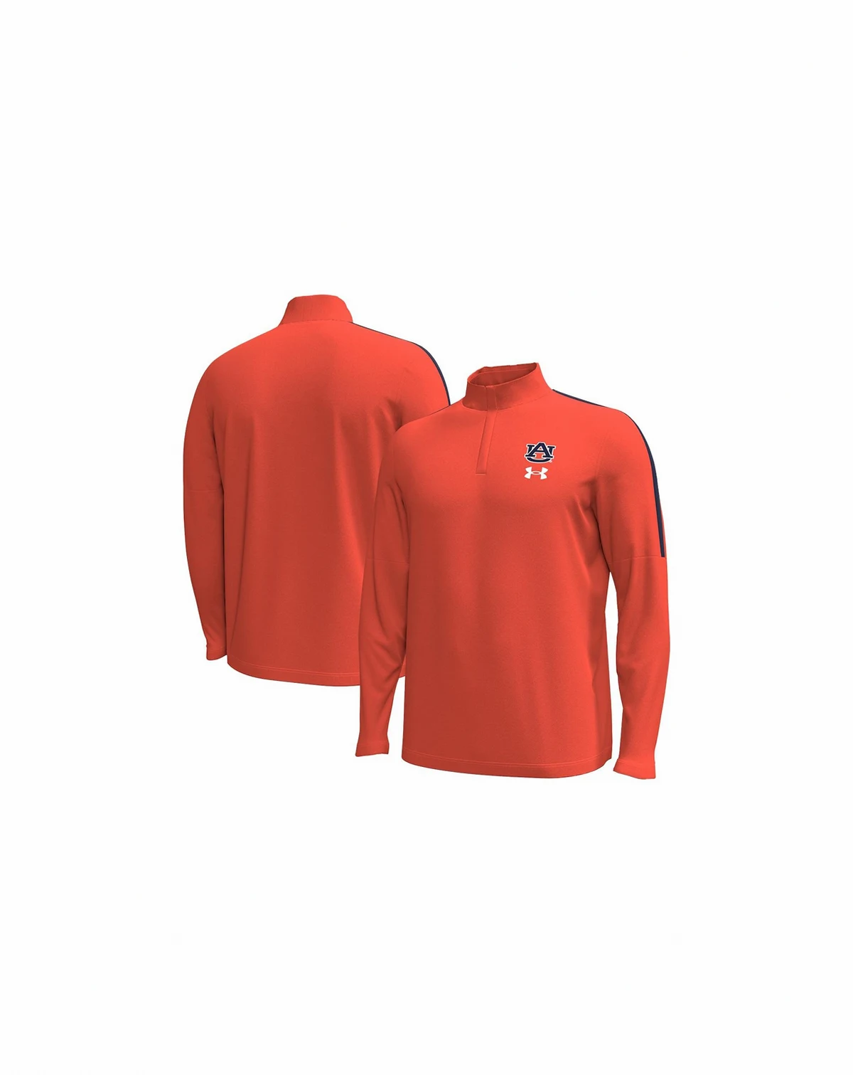 Men's Orange Auburn Tigers Playoff Performance Quarter-Zip Jacket
