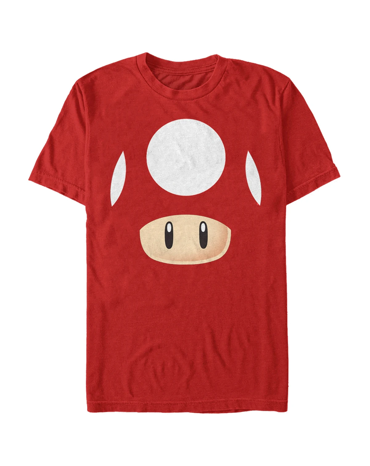 Nintendo Men's Super Mario Mushroom Costume Short Sleeve T-Shirt