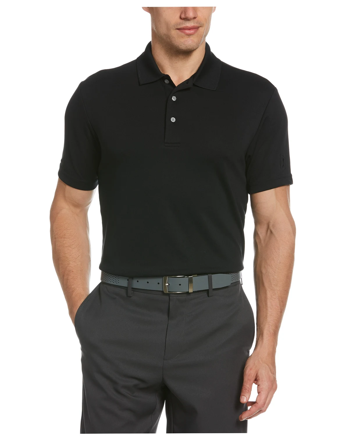 Men's Big & Tall AirFlux™ Solid Mesh Golf Polo