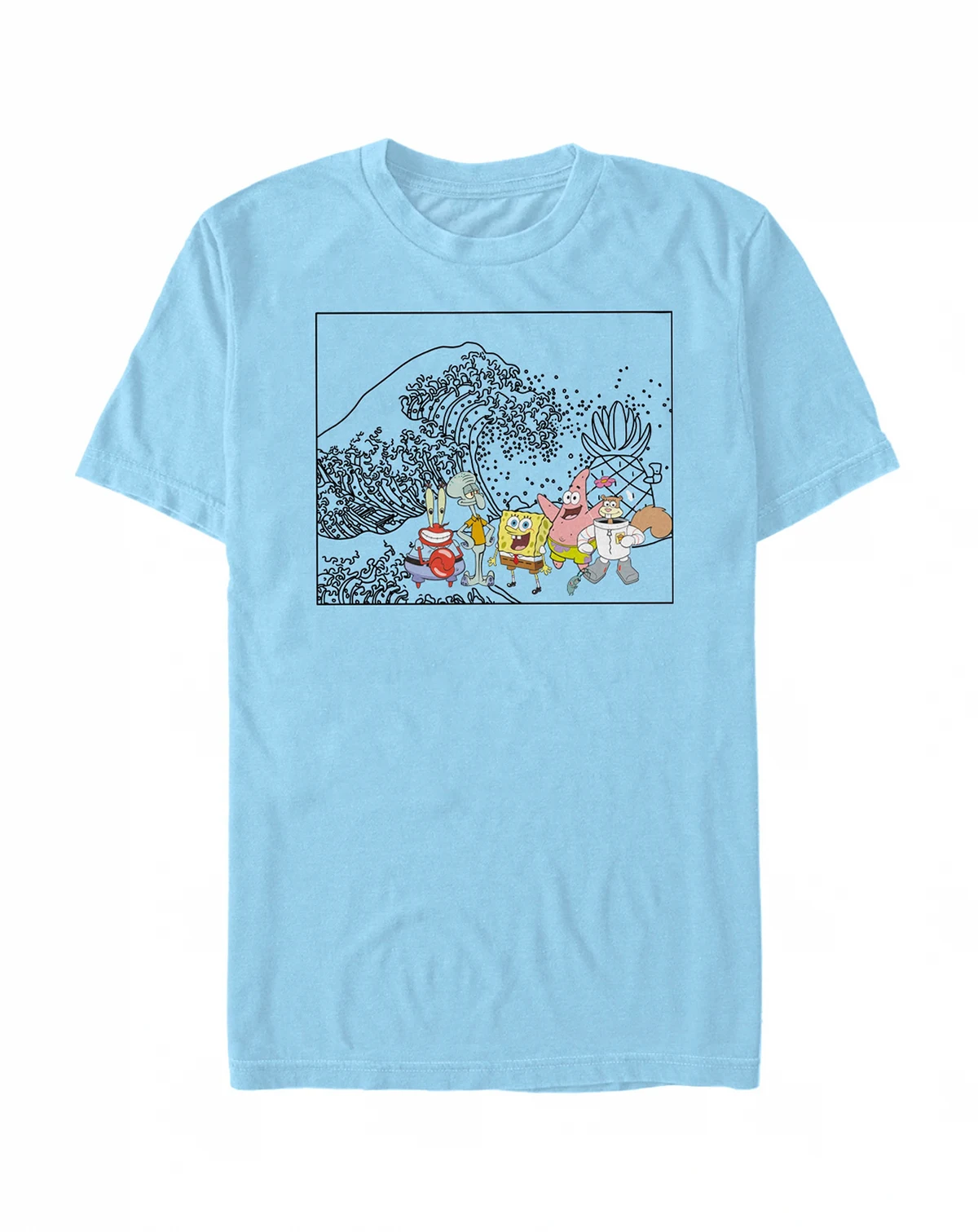 Men's Japanese Waves Short Sleeve Crew T-shirt