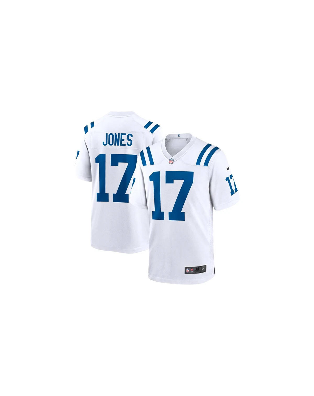 Men's Daniel Jones White Indianapolis Colts Game Jersey
