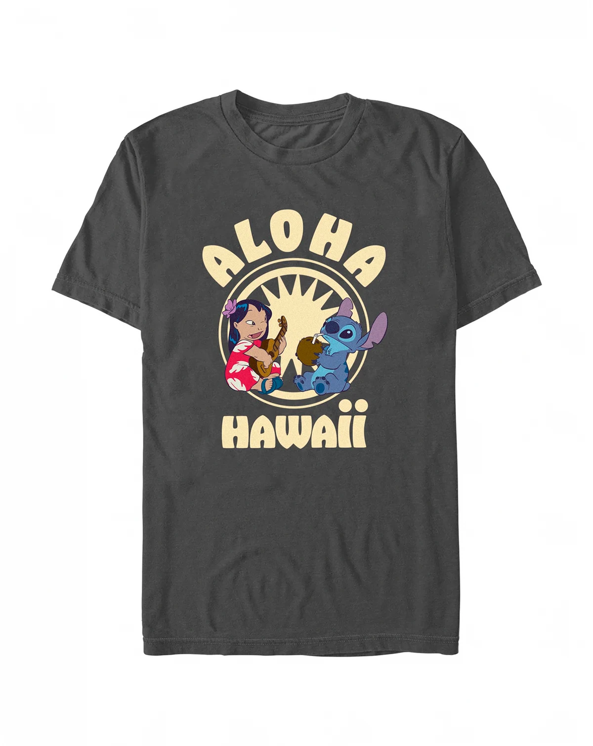 Men's Lilo & Stitch Graphic Print T-Shirt