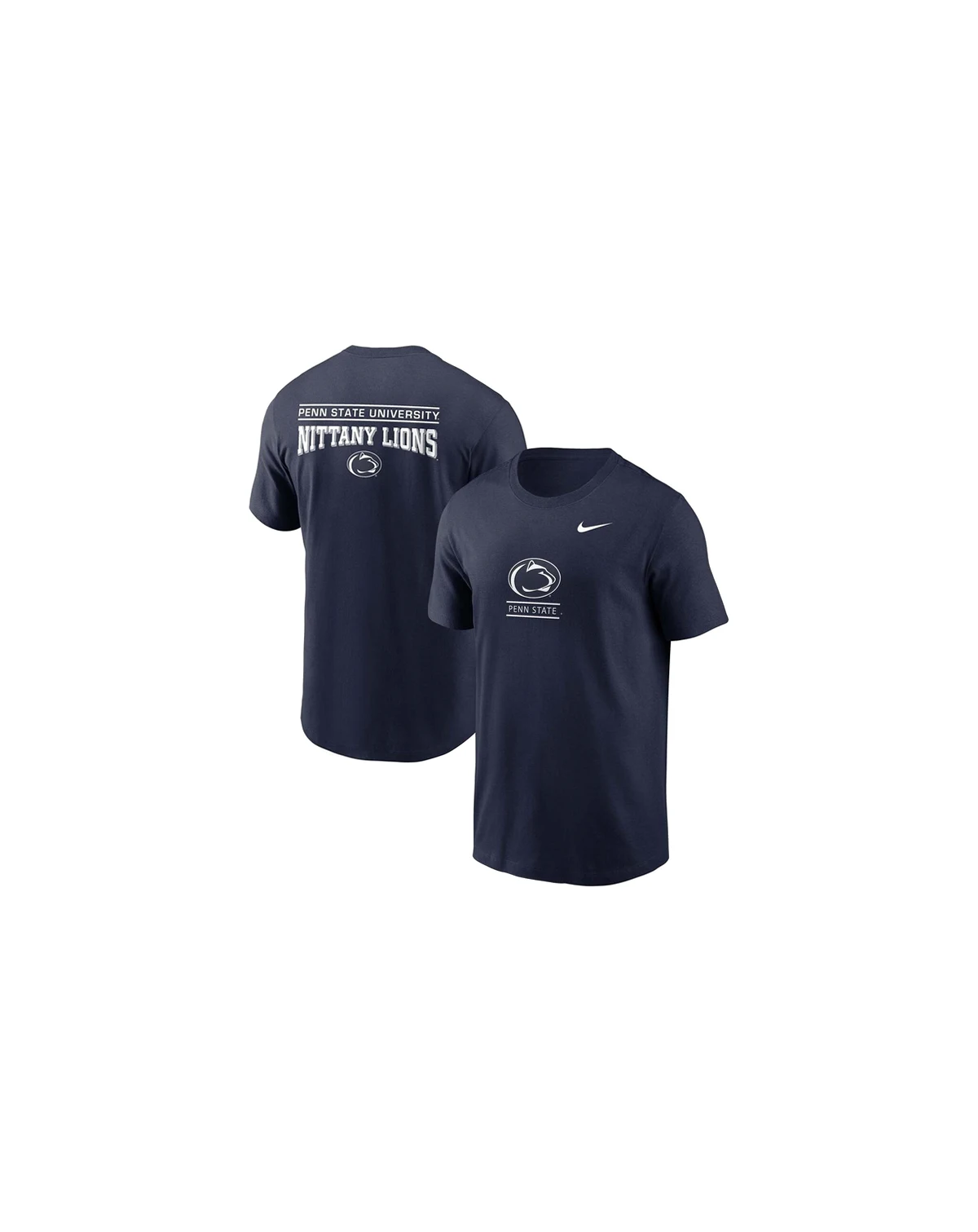 Men's Navy Penn State Nittany Lions 2-Hit T-Shirt