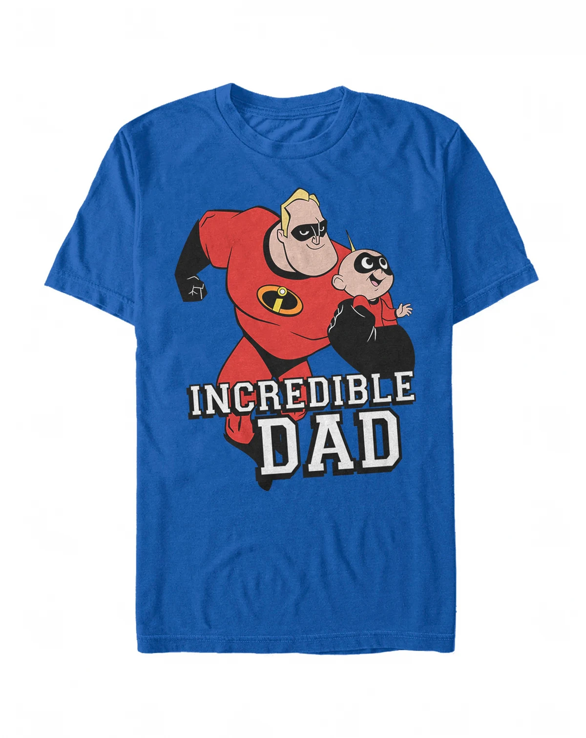 Disney Pixar Men's The Incredibles Hero Dad Short Sleeve T-Shirt