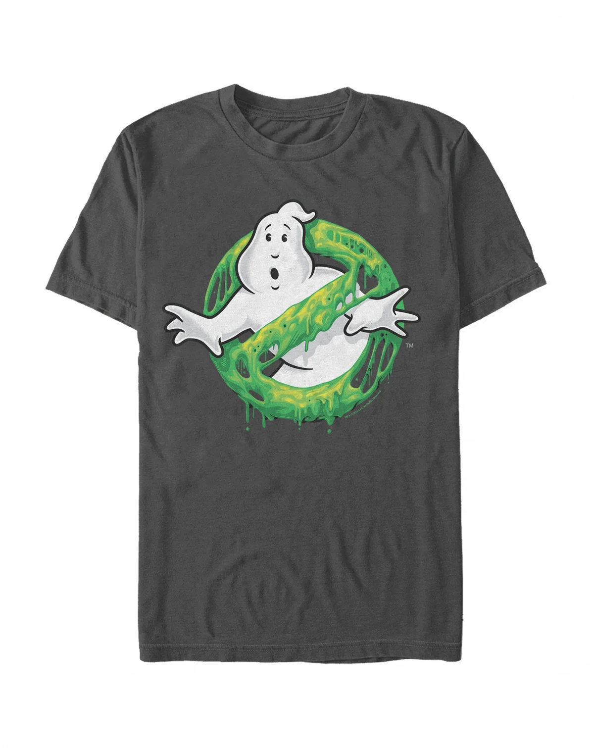 Ghostbusters Sony Men's Classic Slim Ghost Logo Short Sleeve T-Shirt