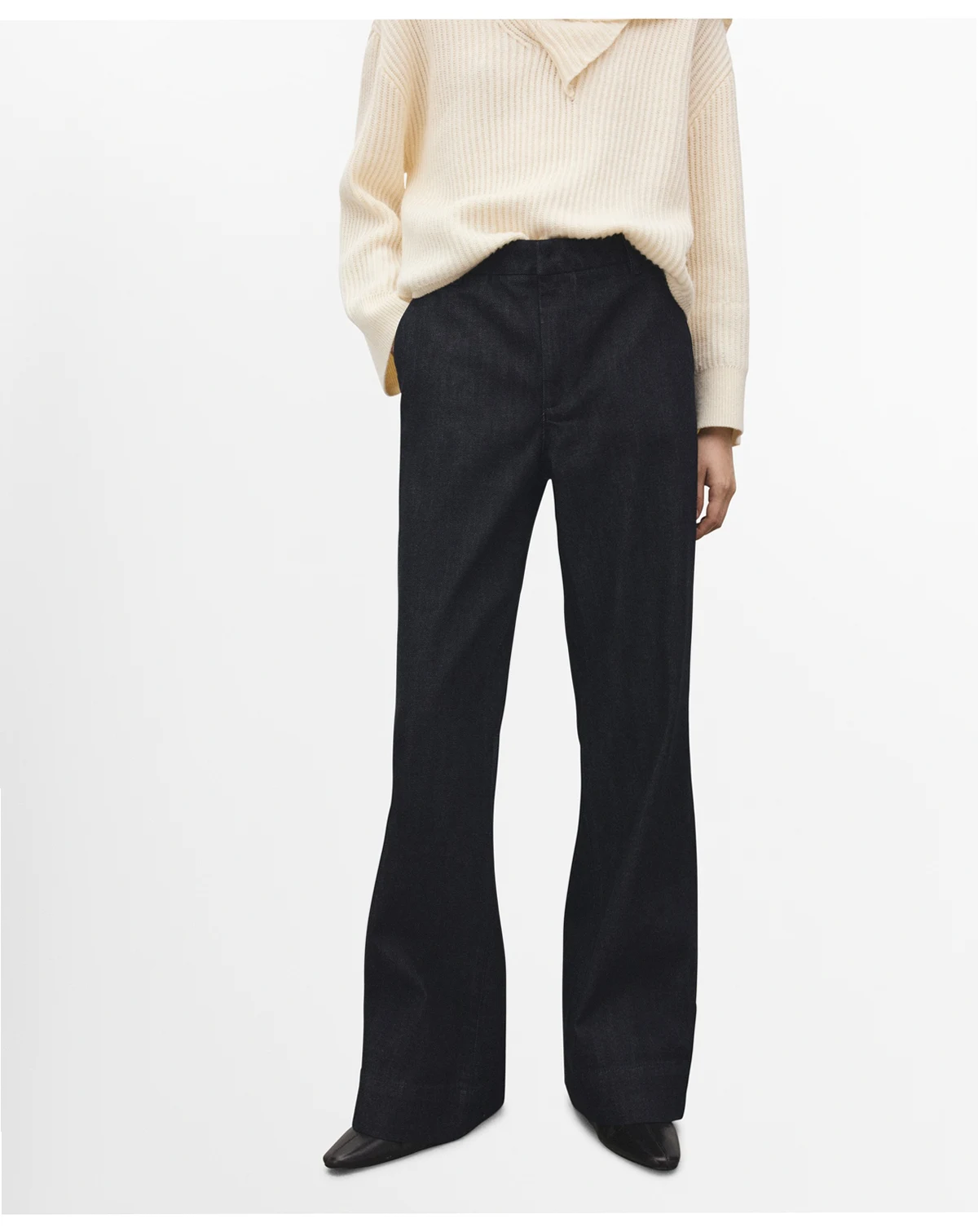 Women's Wide-Leg Denim Pants