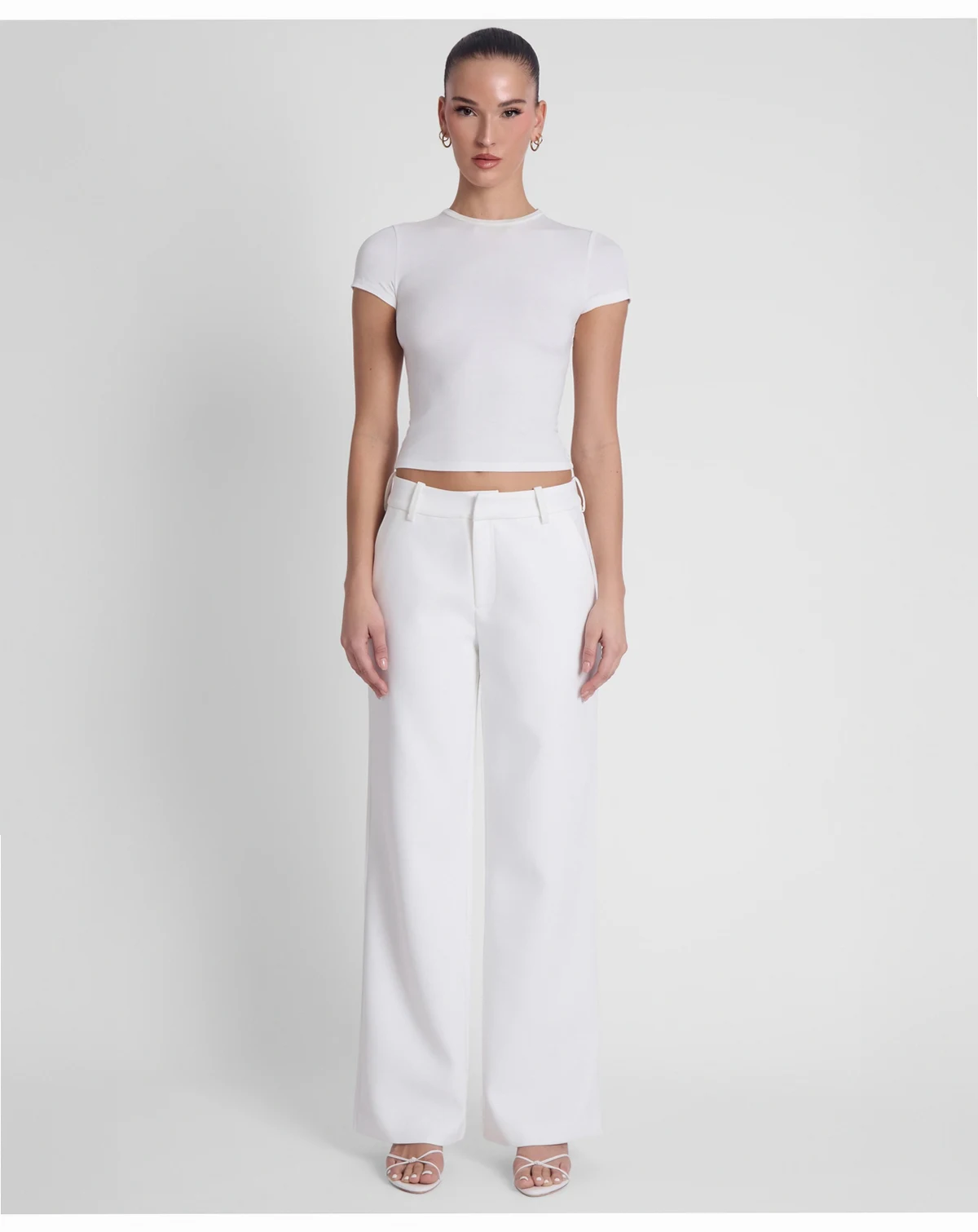 Women's Classic Column Straight Trousers