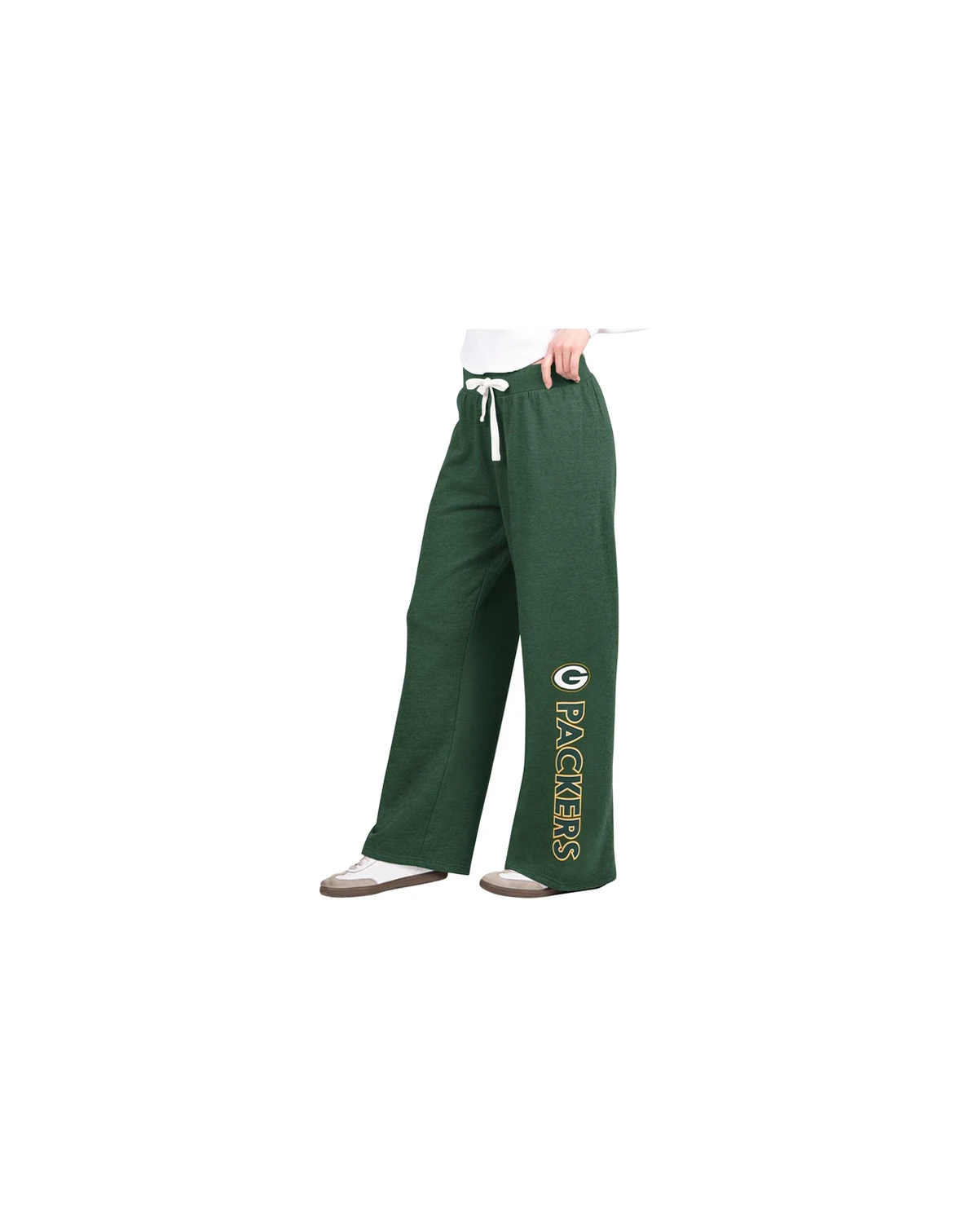 Women's Green Bay Packers Field Wide Leg Sweatpants