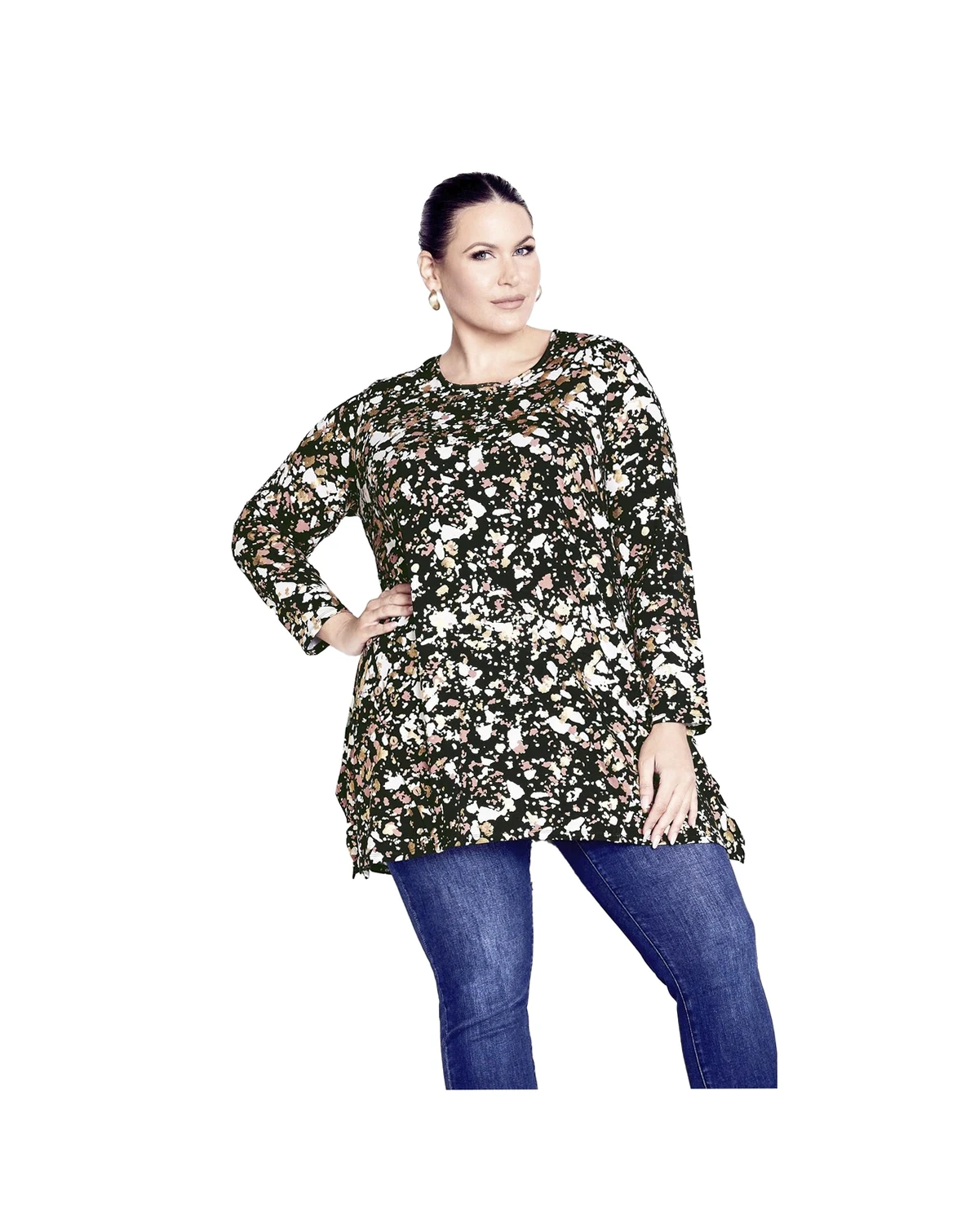 Women's Leisure Button Tunic