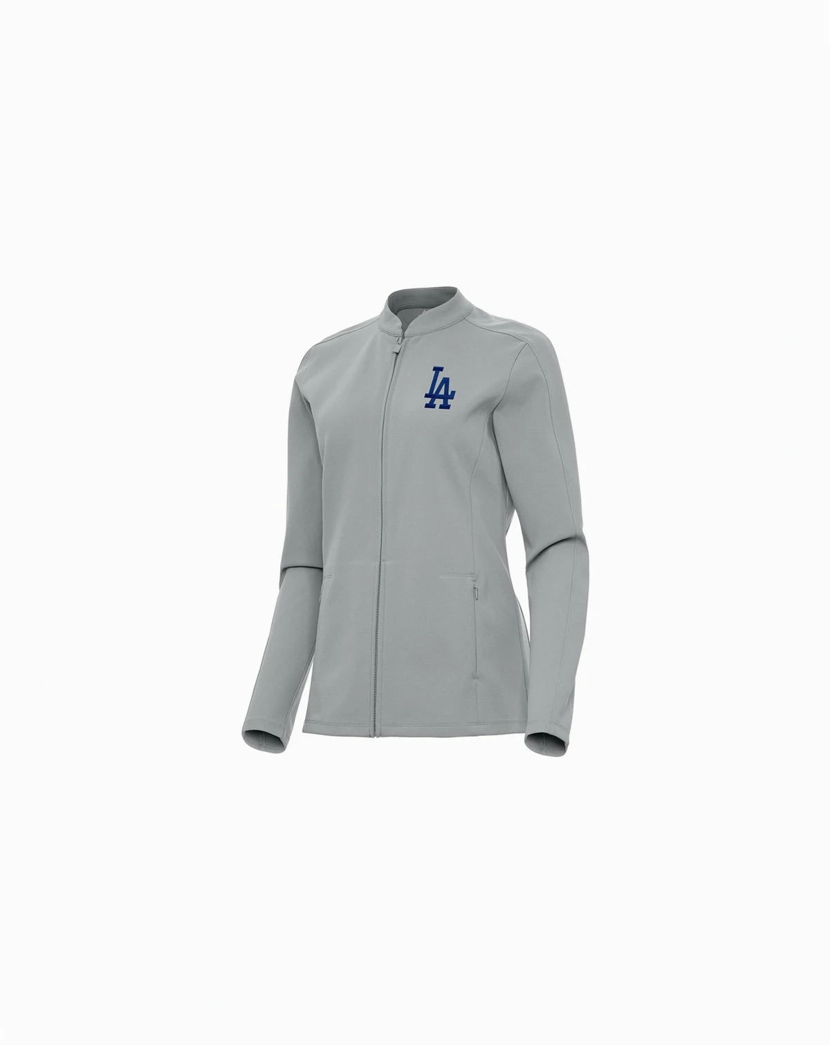 Women's Gray Los Angeles Dodgers Regard Full-Zip Jacket