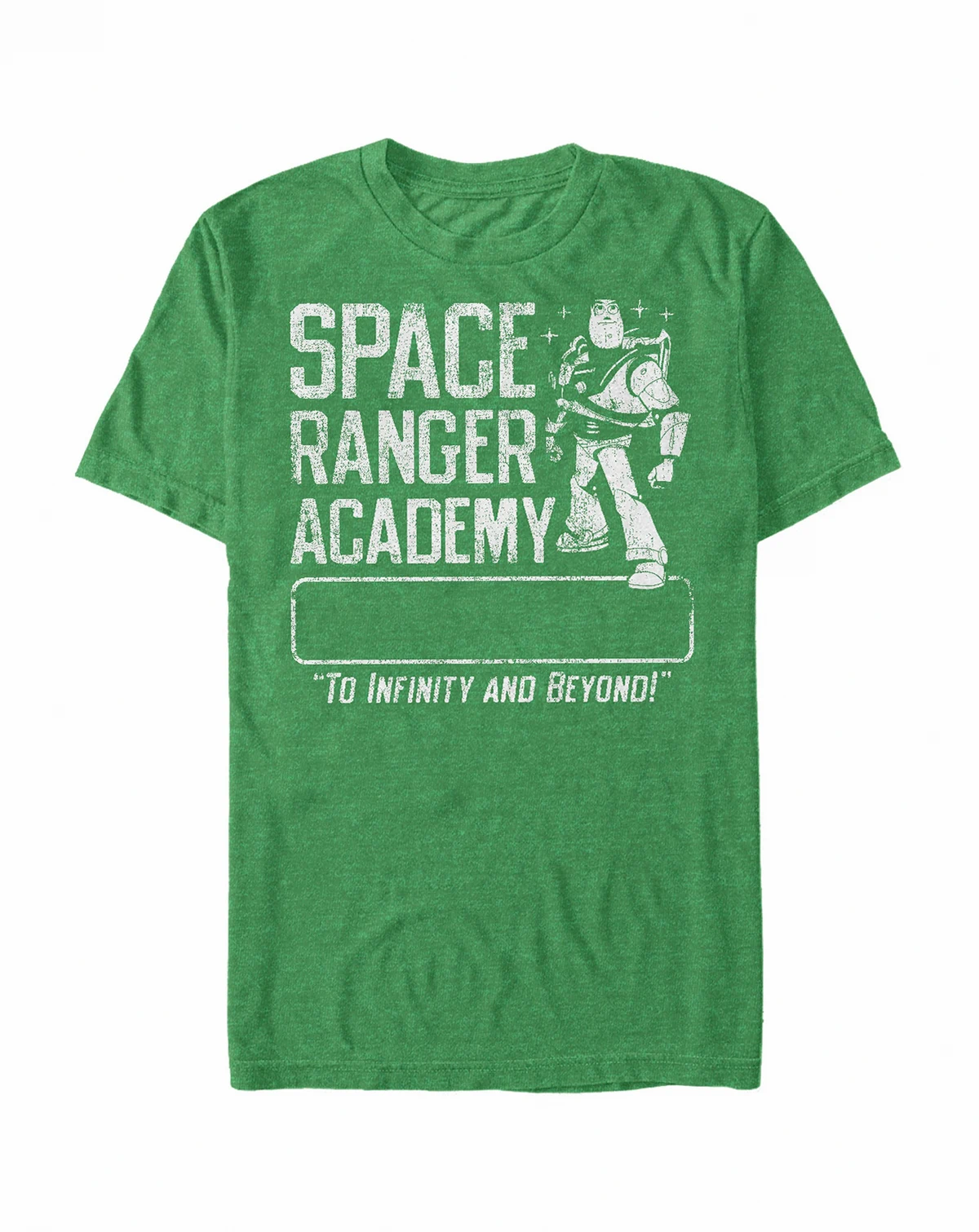Disney Pixar Men's Buzz Lightyear Space Ranger Academy, Short Sleeve T-Shirt