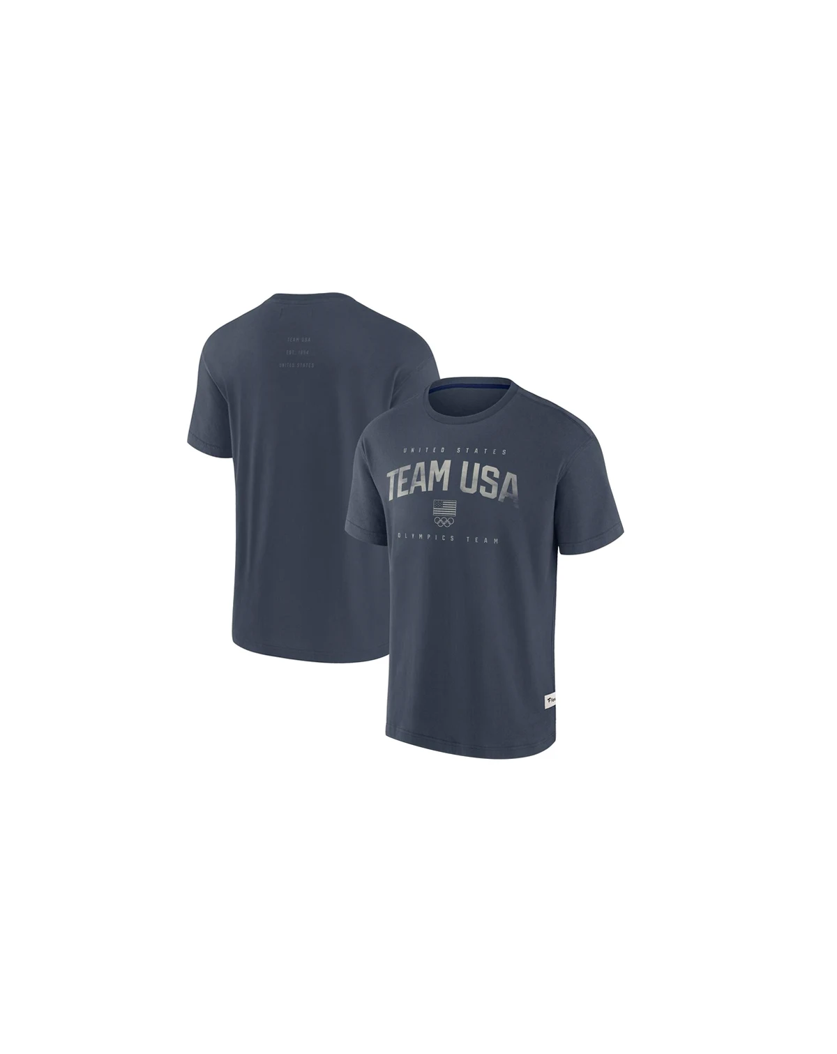 Men's Navy Team USA Elements Weathered Tonal Future Ground T-Shirt
