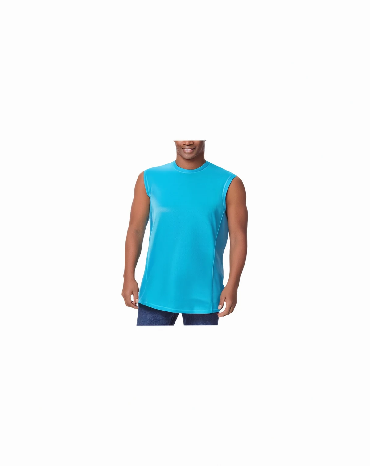 Big & Tall Cling-Free Swim Muscle Tank