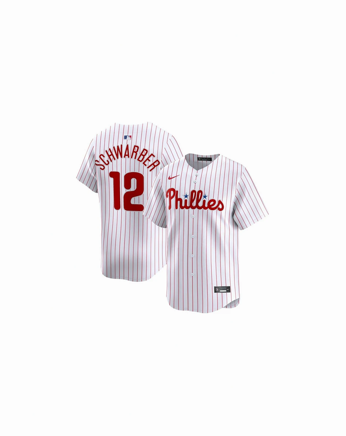 Men's Kyle Schwarber White Philadelphia Phillies Alternate Limited Player Jersey