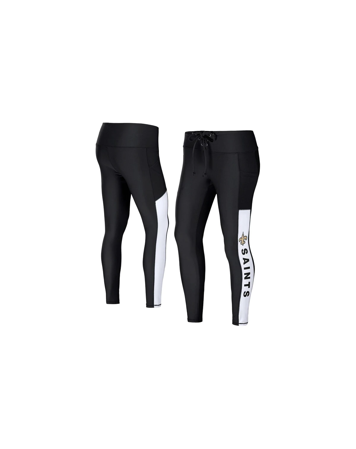 Women's Black New Orleans Saints Leggings