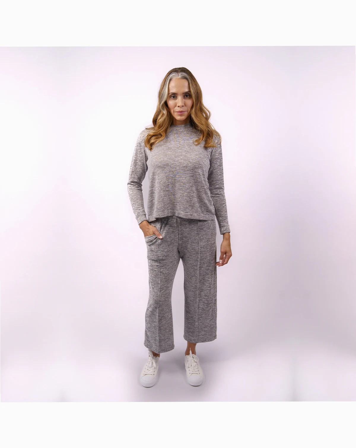 Women's Terra Adaptive Wide Leg Pants With Side Seam Opening on Hips, Extra Soft