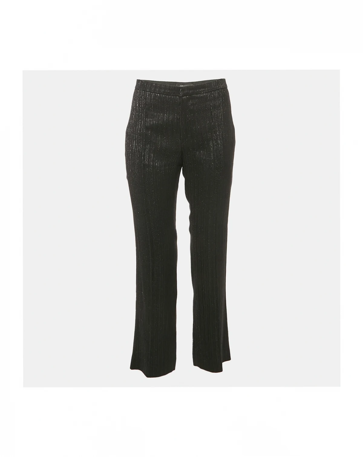 Women's Black Lurex Trousers