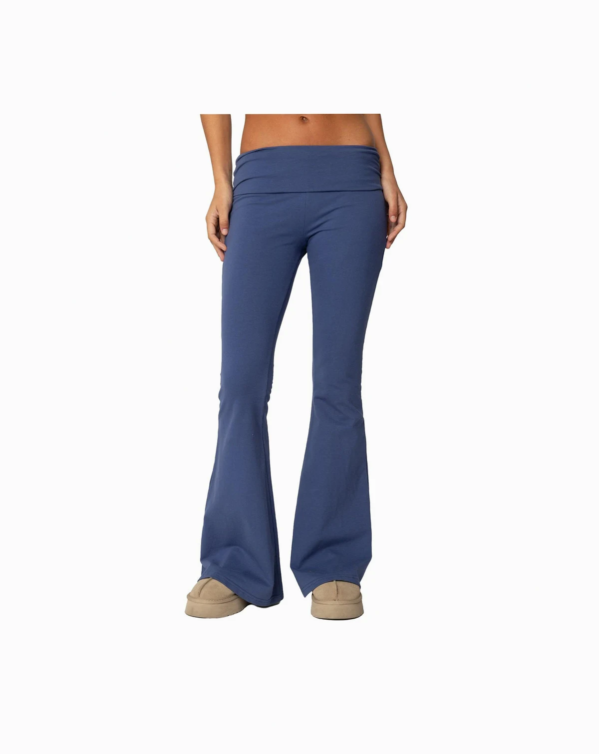 Women's Aiyana Fold Over Flared Leggings