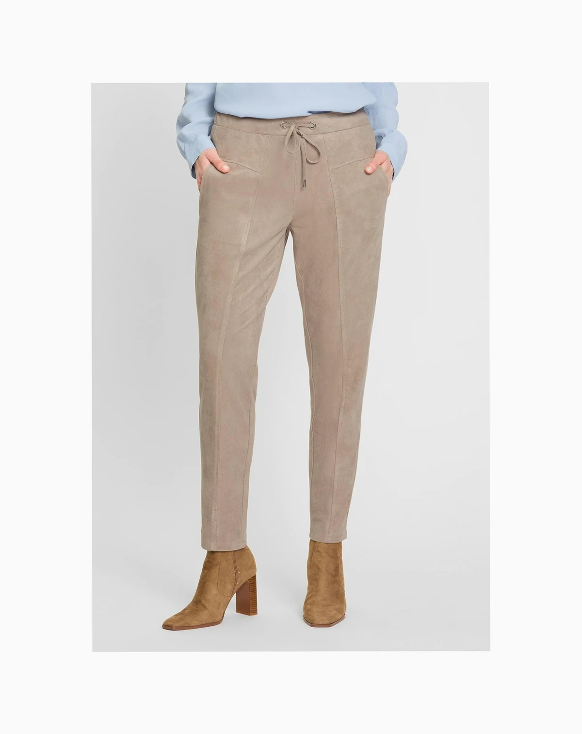 Women's Lisa Fit Faux Suede Pant