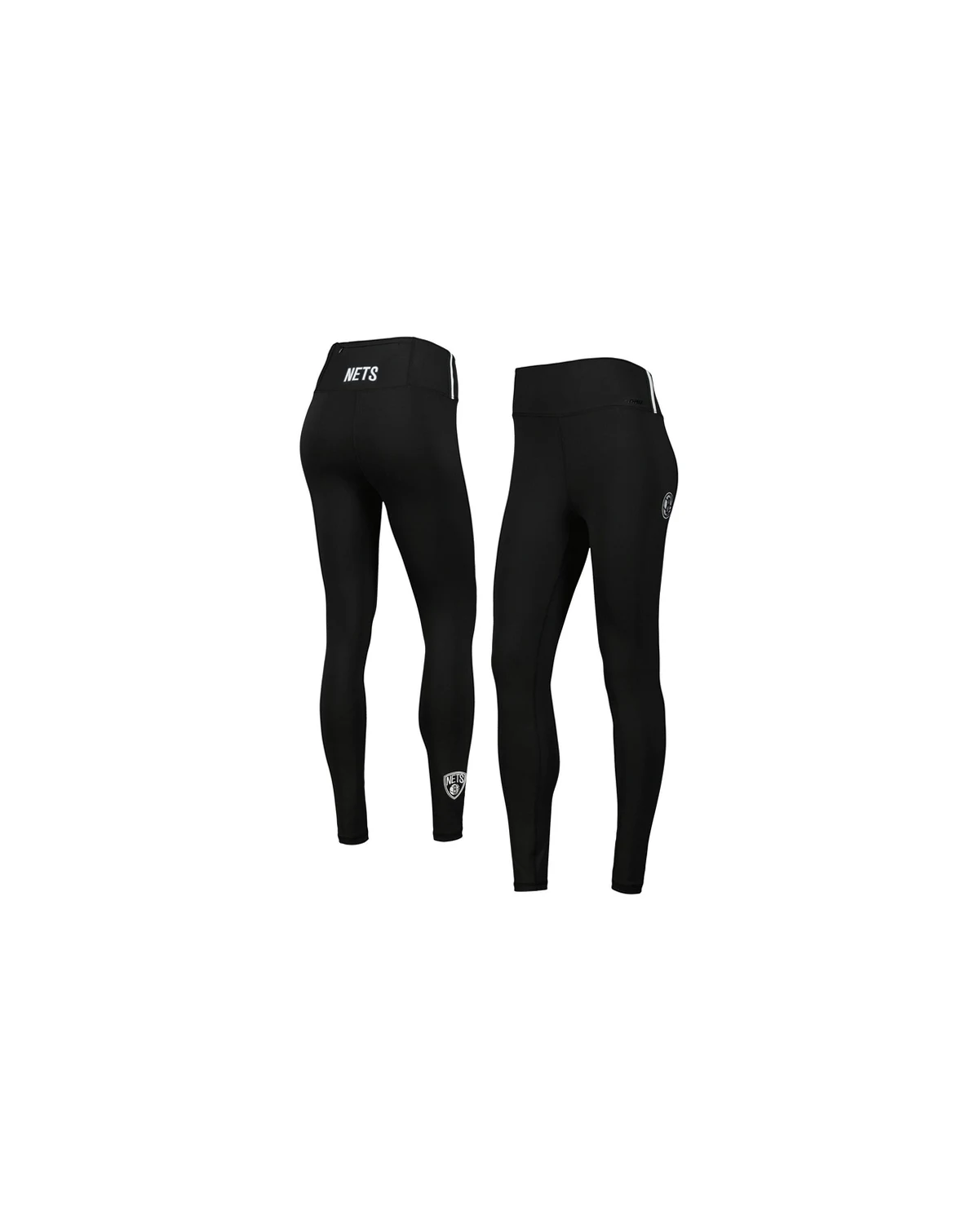 Women's Black Brooklyn Nets Classics Lux Leggings