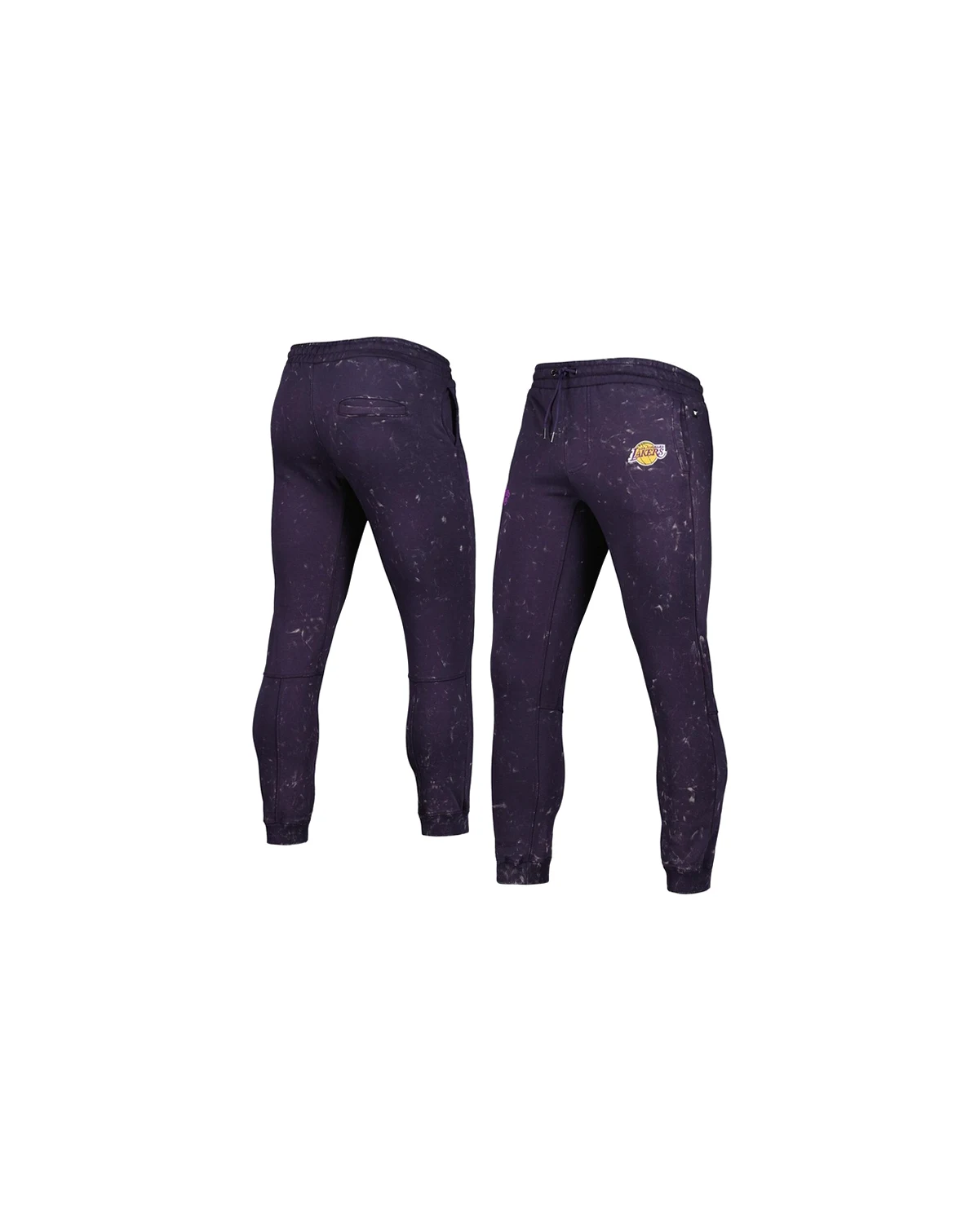 Men's and Women's Purple Los Angeles Lakers Acid Tonal Jogger Pants