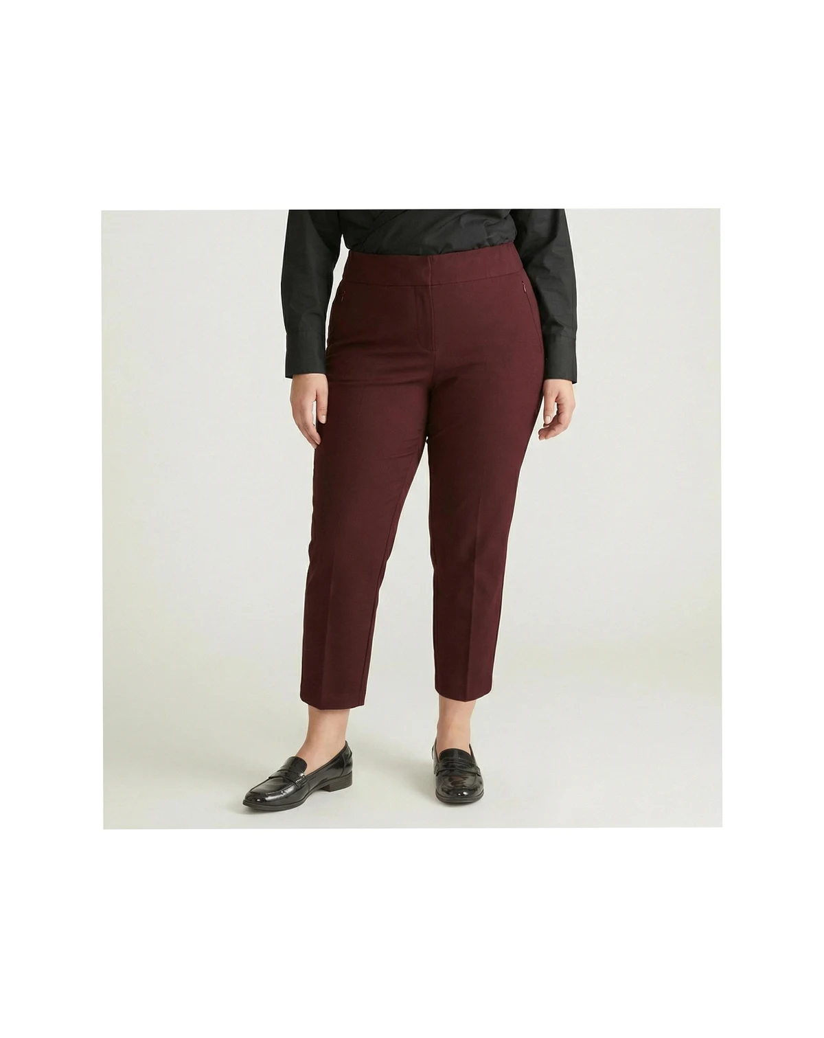 Plus Size Smart Signature Ponte Pants