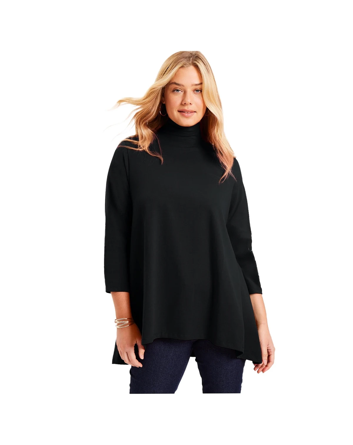 Women's One+Only Mock-Neck Tunic