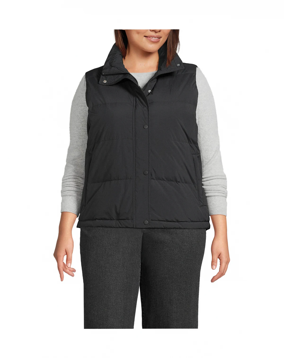 Plus Size Max 600 Down Puffer Vest