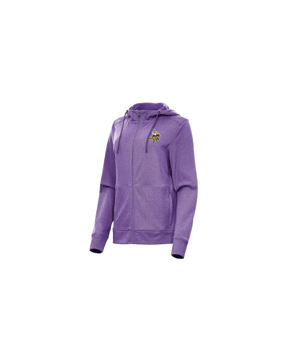 Women's Heather Purple Minnesota Vikings Seeker Full-Zip Hoodie Jacket