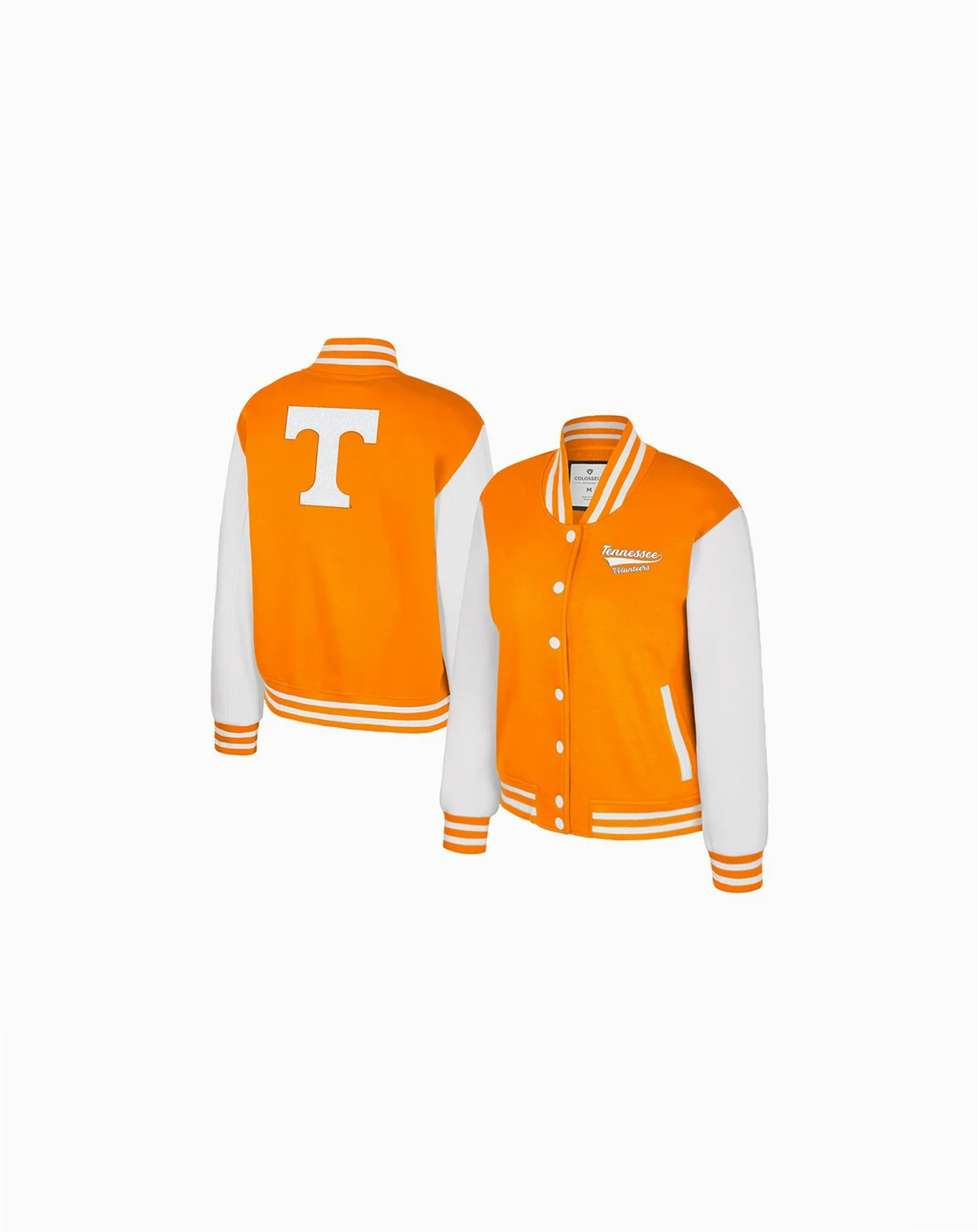 Women's Texas Tennessee Orange Tennessee Volunteers French Baguette Full Snap Fleece Jacket
