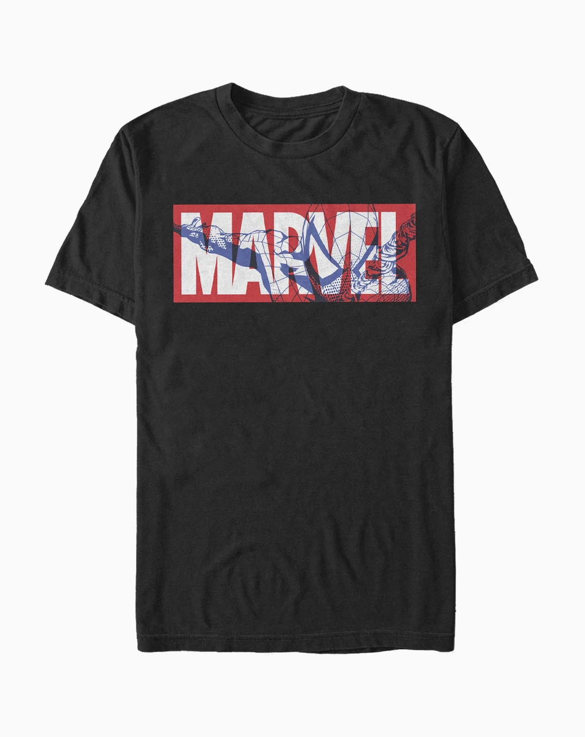 Men's Spider Marvel Short Sleeve Crew T-shirt