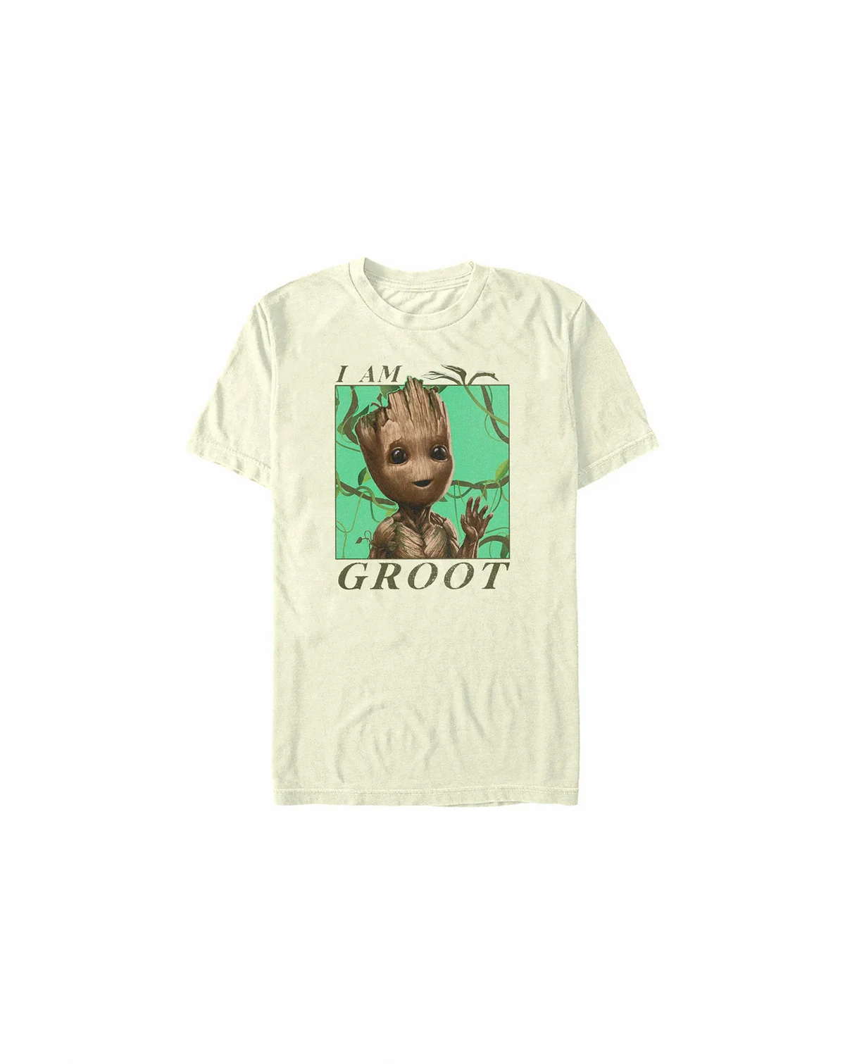 Men's Marvel Film I am Groot Jungle Vibes Short Sleeve T-shirt