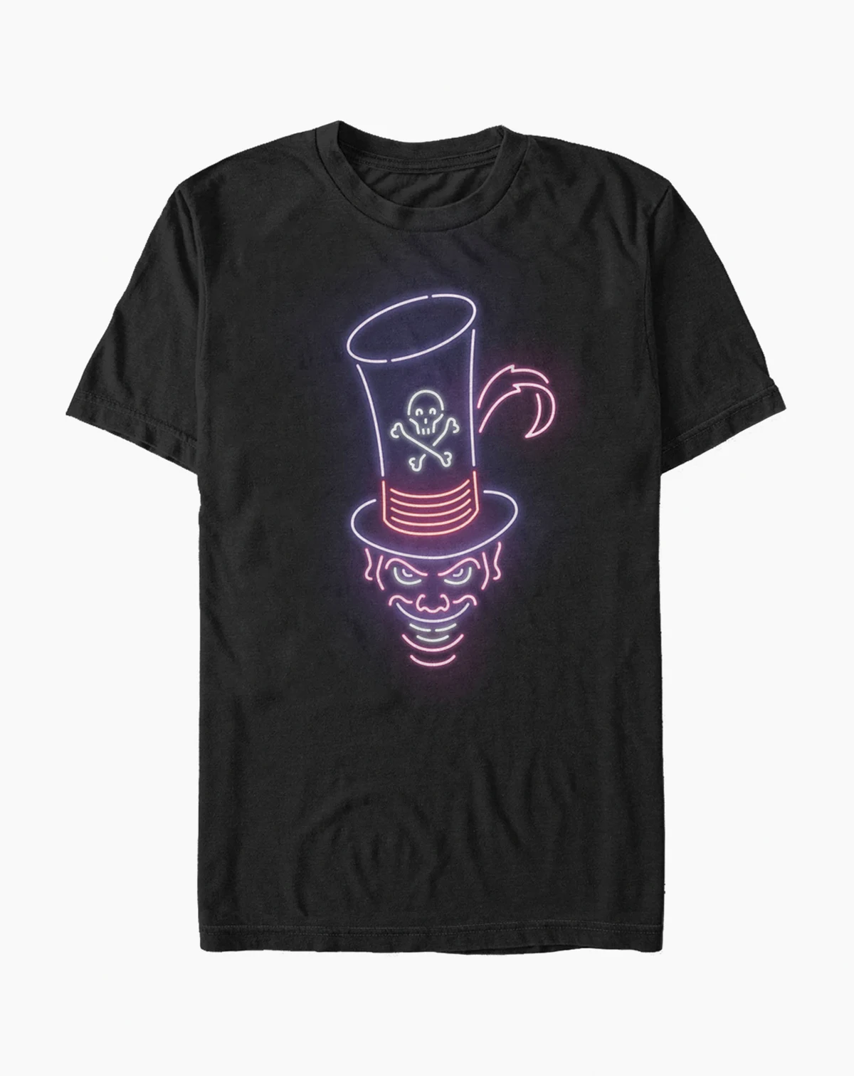 Disney Men's Princess and the Frog Neon Dr. Facilier, Short Sleeve T-Shirt
